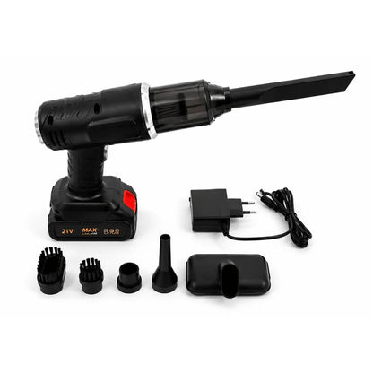 3-in-1 Cordless Vacuum Cleaner with Blower & Air Pump – 21V