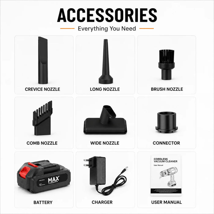 3 in 1 Powerful Rechargeable Vacuum Cleaner