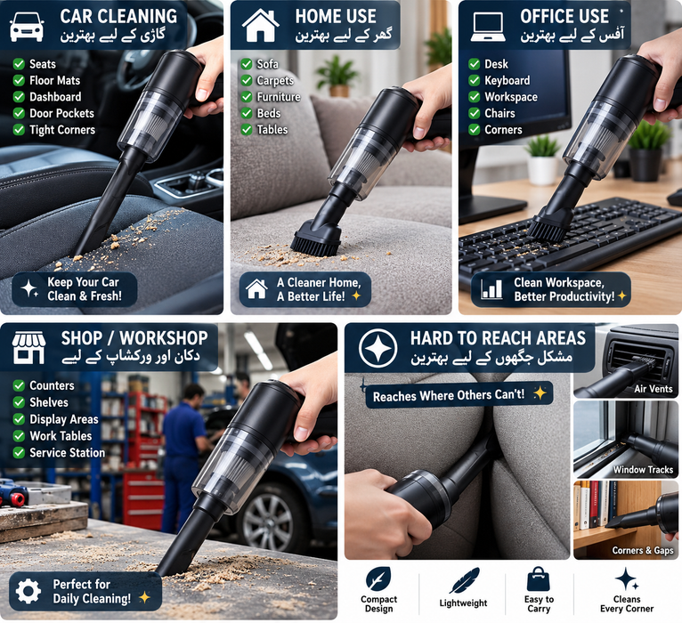 MAX MULTI-FUNCTIONAL VACUUM CLEANER AND BLOWER